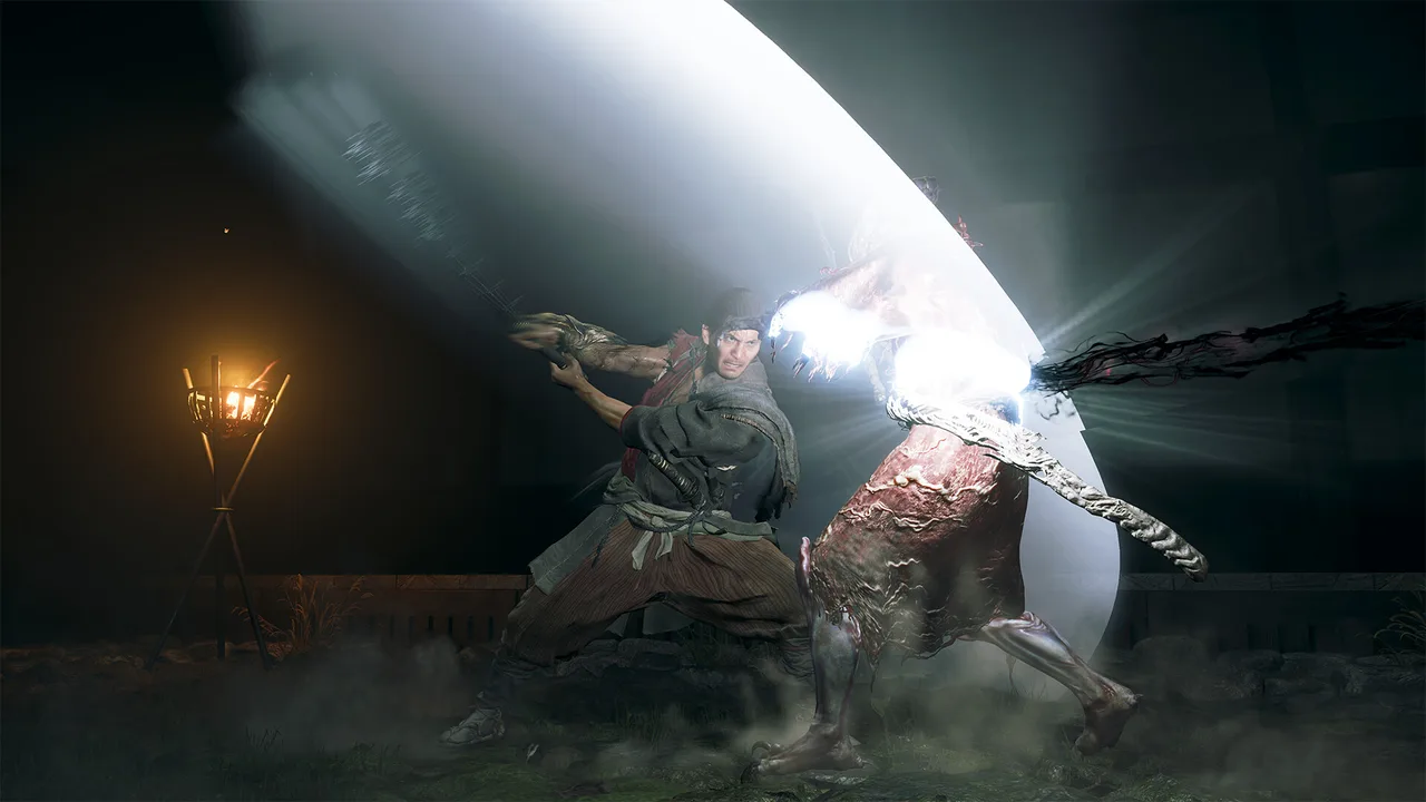 面對大型幻魔