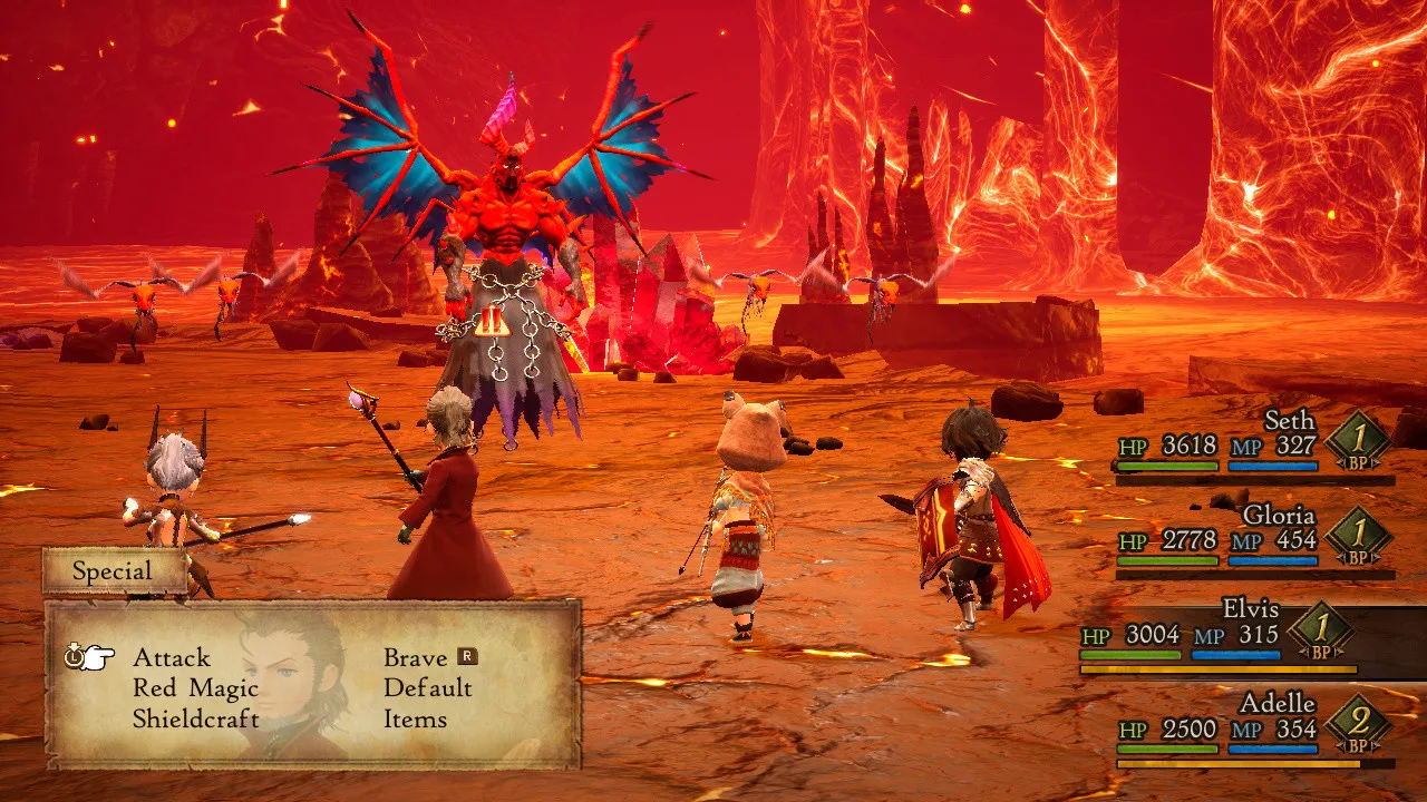 BRAVELY DEFAULT II 官方遊戲截圖