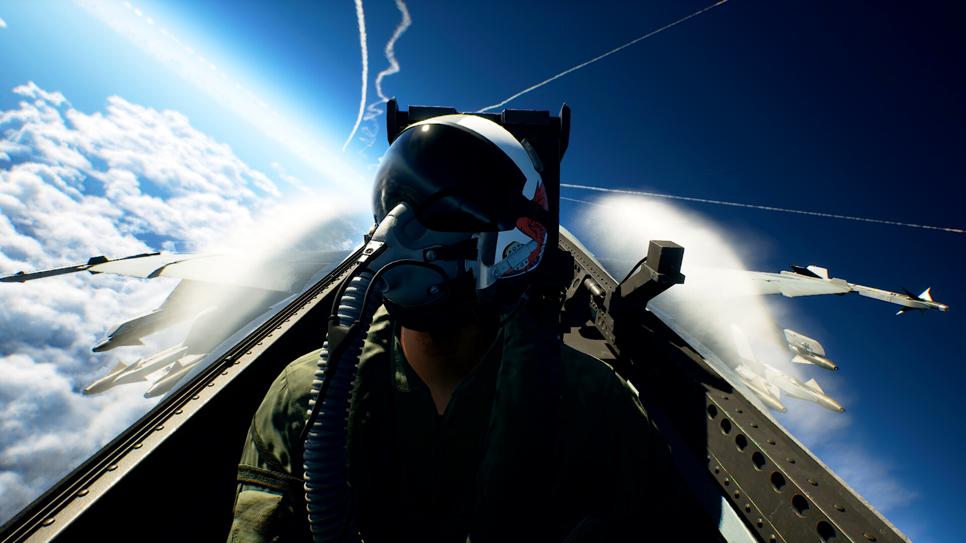 ACE COMBAT 8 官方截圖(座艙飛行)