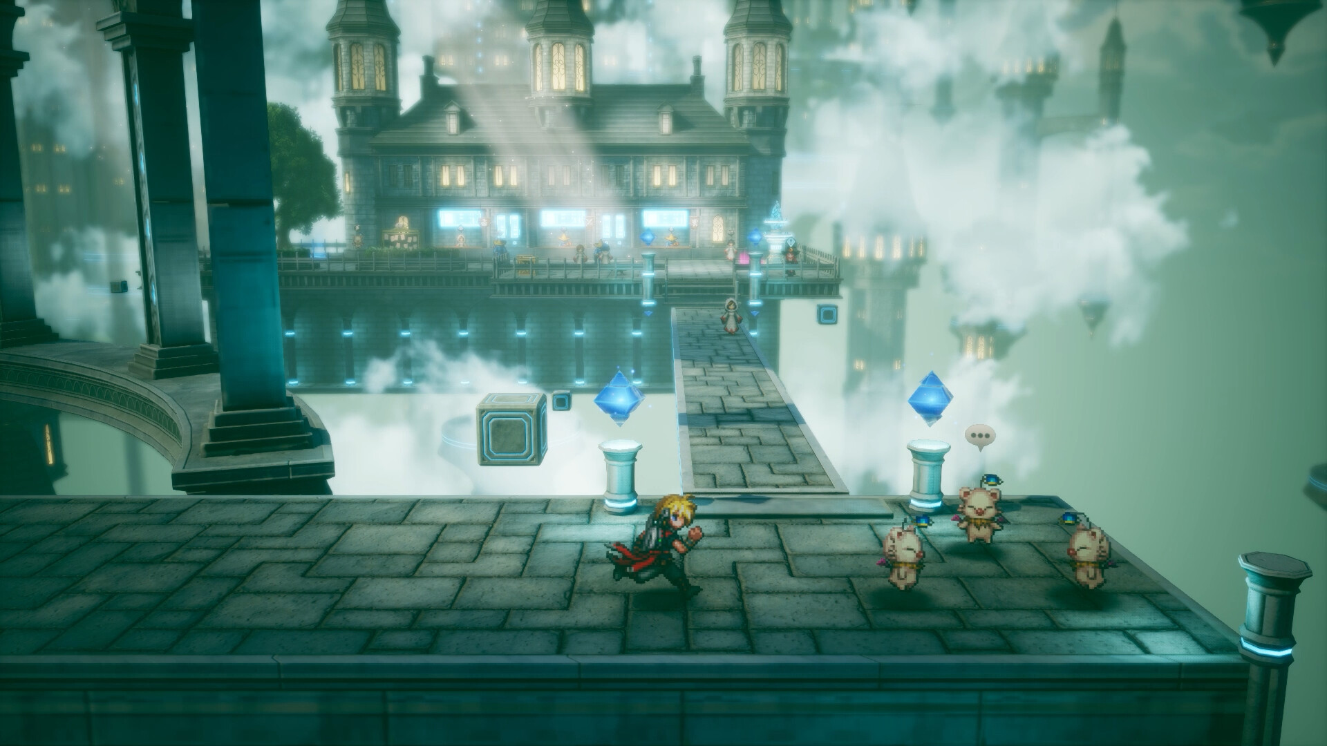 FINAL FANTASY RESONANCE 官方截圖(浮空都市)