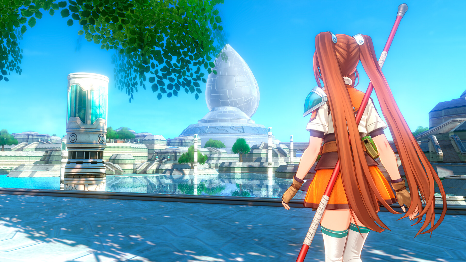 Trails in the Sky 2nd Chapter 官方截圖(浮空都市)