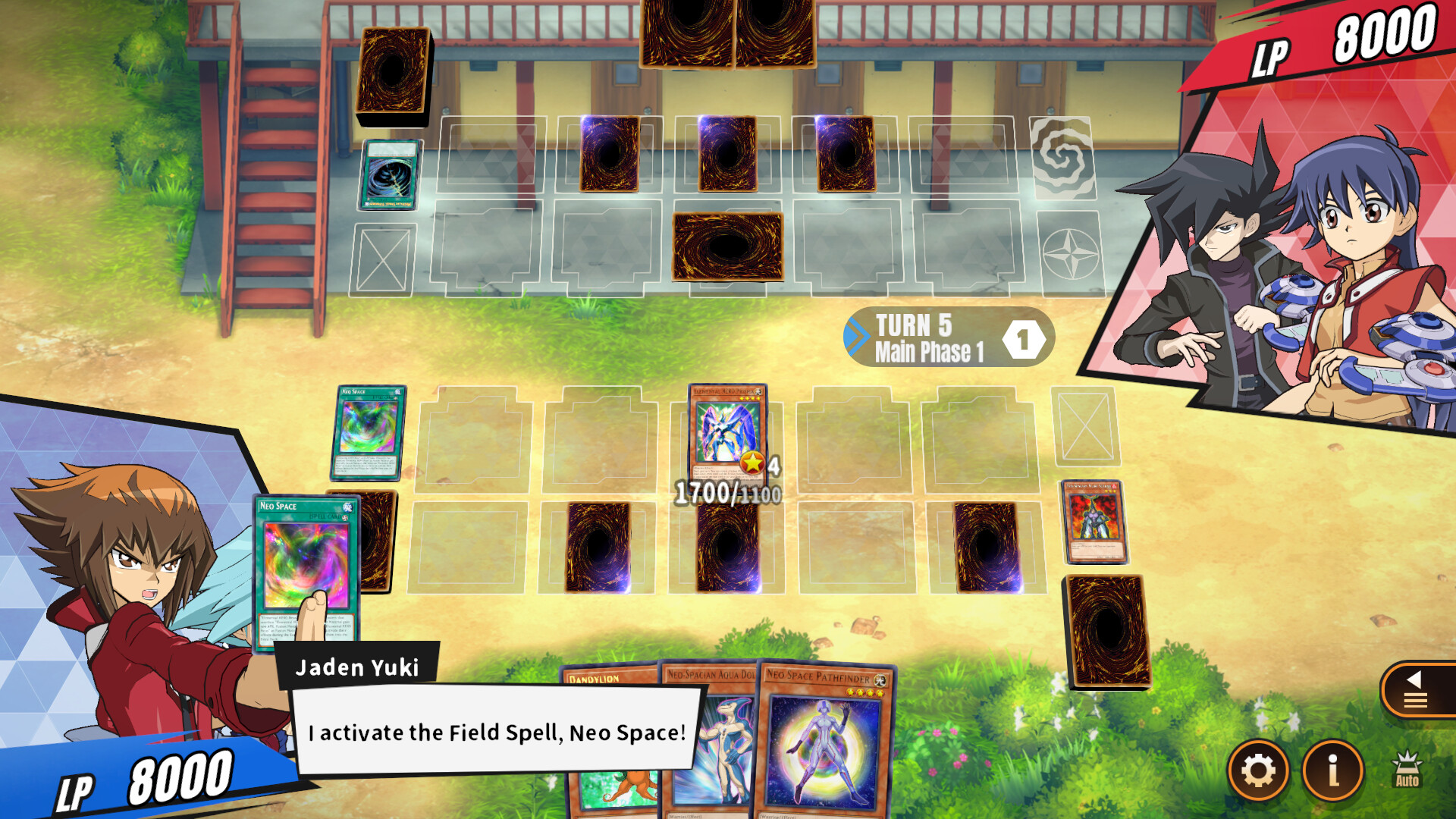 Yu-Gi-Oh! TAG FORCE GX 官方截圖(決鬥)