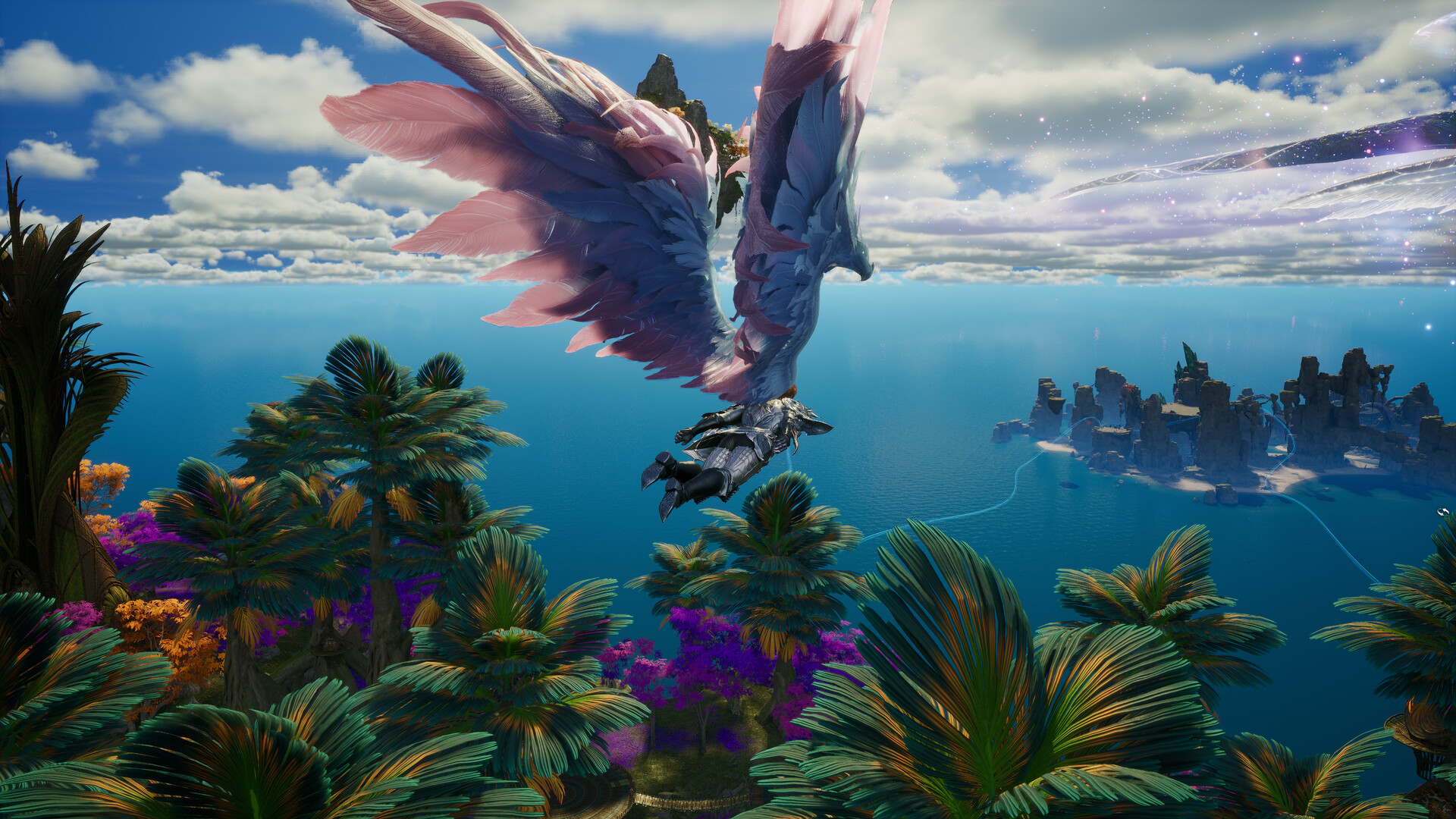 AION 2 遊戲截圖 — 空中飛行