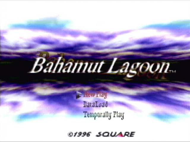 Bahamut Lagoon 官方標題畫面