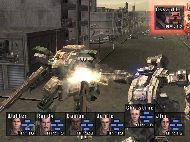 Front Mission 5 官方實機截圖