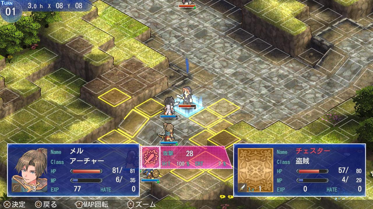 Mercenaries Grace 戰鬥畫面