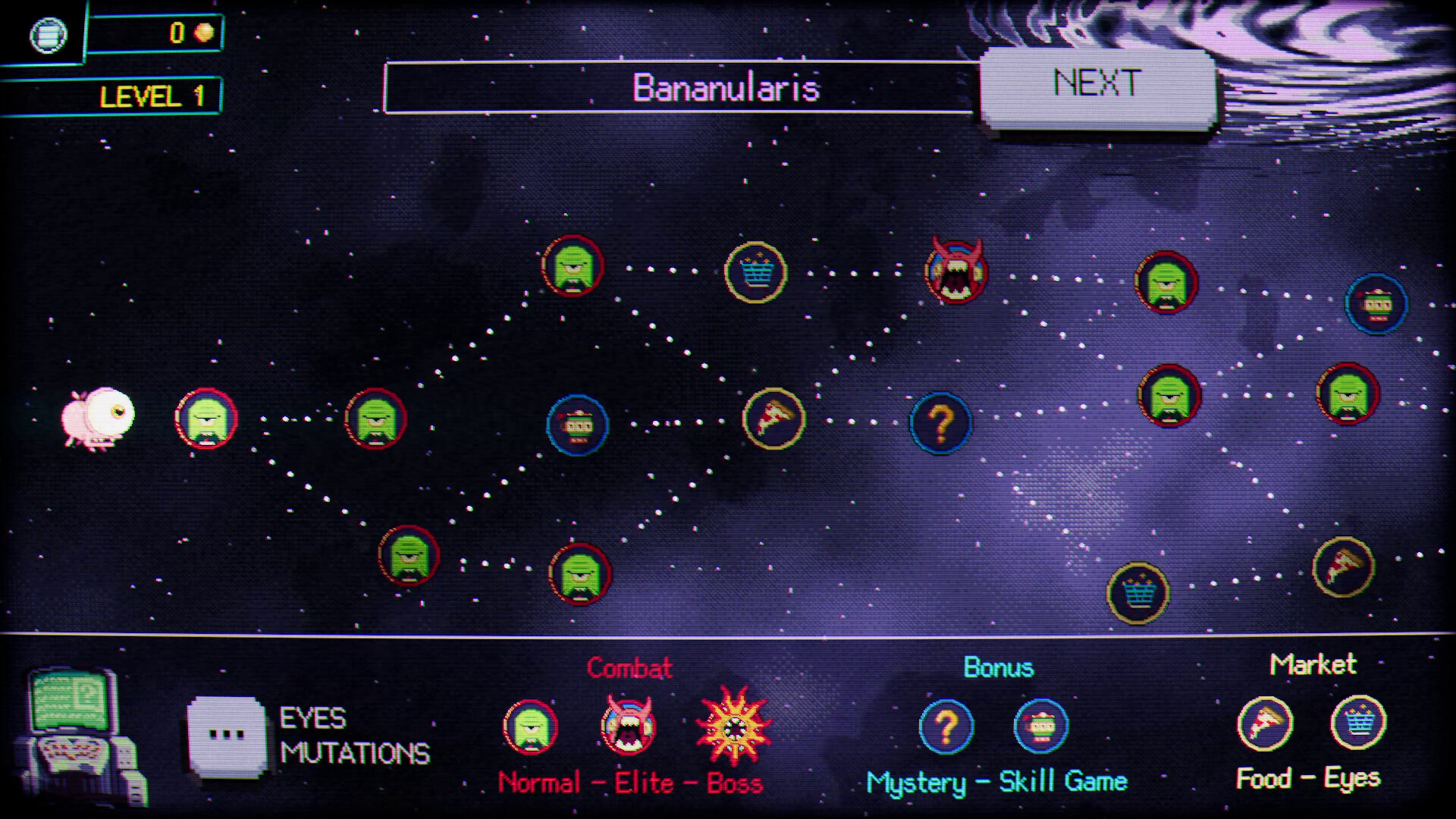 Splatchinko 星系路線圖